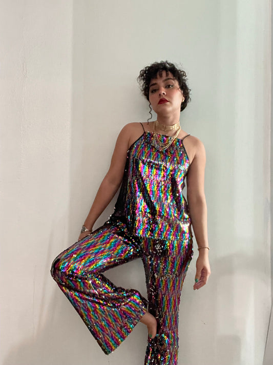 Colorful sequin set